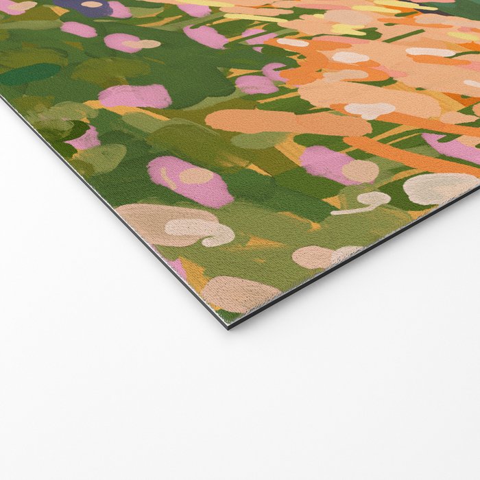 Floral Landscape illustration Welcome Mat Gallery Image 2