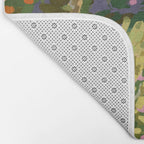 Floral Landscape illustration Bath Mat Gallery Image 2
