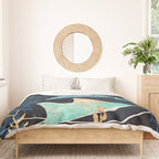 Metallic Stingray II Duvet Cover Gallery Image 3