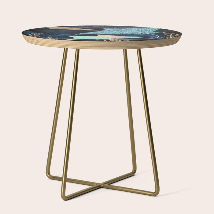 Metallic Stingray II Side Table Gallery Image 1
