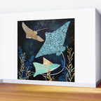 Metallic Stingray II Wall Mural Gallery Image 2