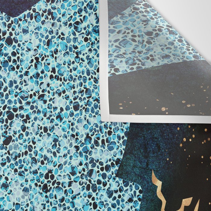 Metallic Stingray II Wall Tapestry Gallery Image 3