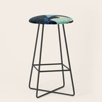 Metallic Stingray II Stool Gallery Image 1