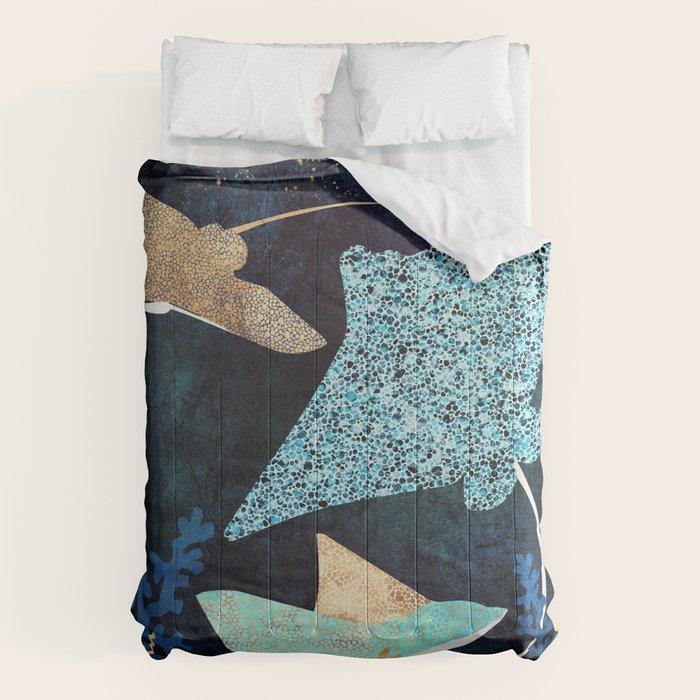 Metallic Stingray II Comforter Gallery Image 6