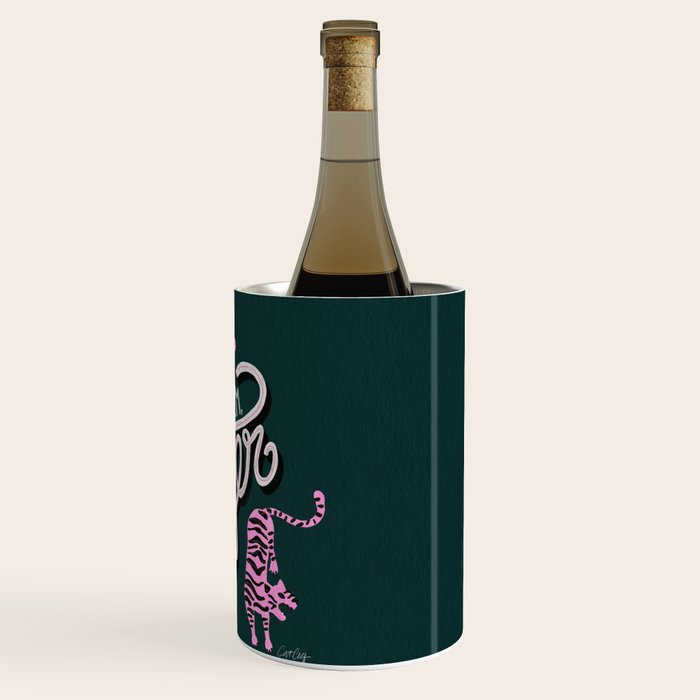Go Get 'Em Tiger - Teal Wine Chiller Gallery Image 3