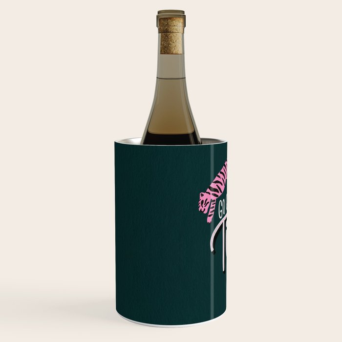 Go Get 'Em Tiger - Teal Wine Chiller Gallery Image 2