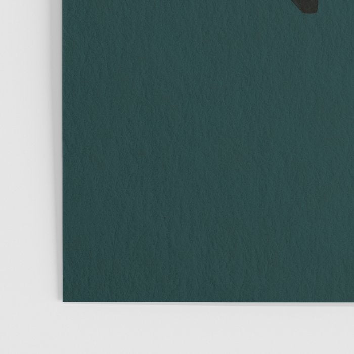 Go Get 'Em Tiger - Teal Poster Gallery Image 3