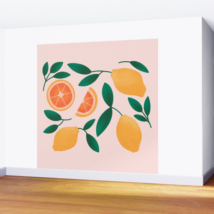 Citrus Fruits Wall Mural Gallery Image 2