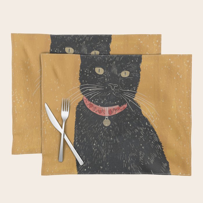 Black Cat 7 Placemat Gallery Image 1
