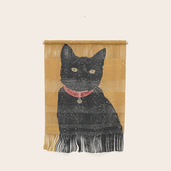 Black Cat 7 Wall Hanging Gallery Image 1