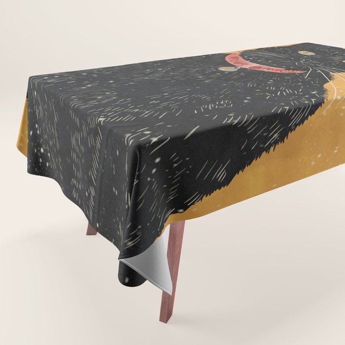 Black Cat 7 Tablecloth Gallery Image 1