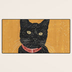 Black Cat 7 Desk Mat Gallery Image 3