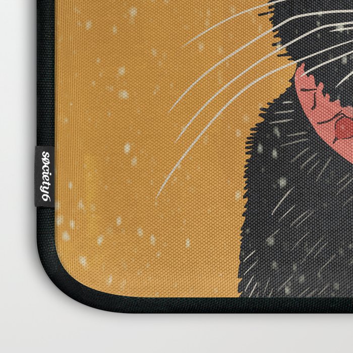 Black Cat 7 Laptop Sleeve Gallery Image 3