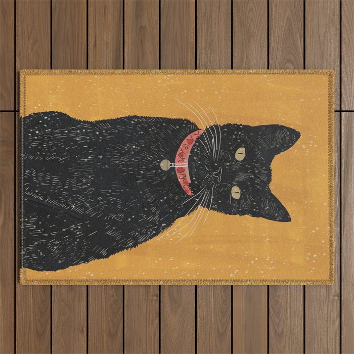 Black Cat 7 Outdoor Rug Gallery Image 1