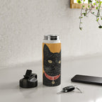 Black Cat 7 Water Bottle Gallery Image 4