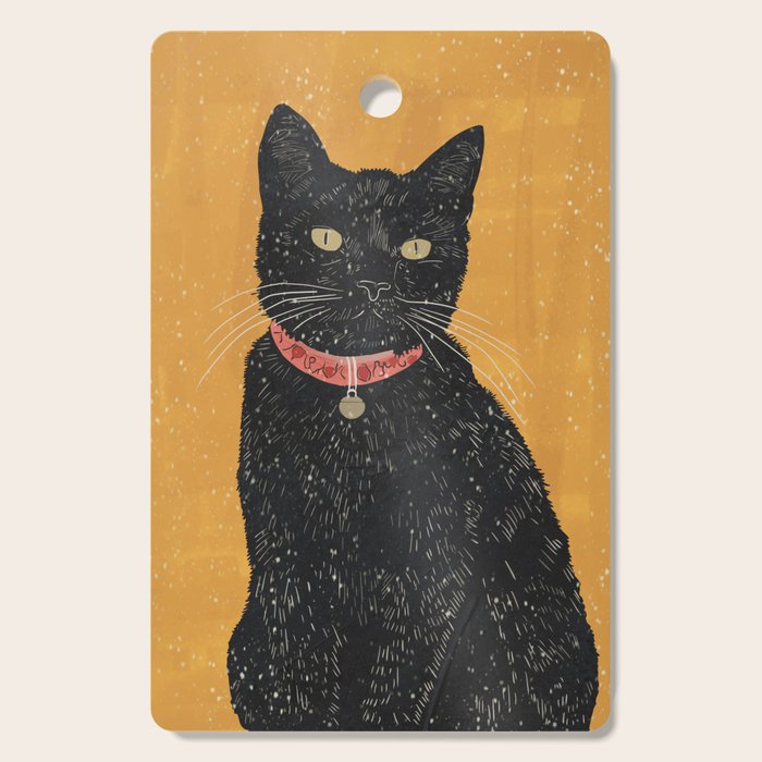 Black Cat 7 Cutting Board Gallery Image 1