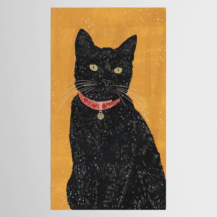 Black Cat 7 Tablecloth Gallery Image 2