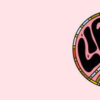Libra Peace Sign Coffee Mug Gallery Image 2