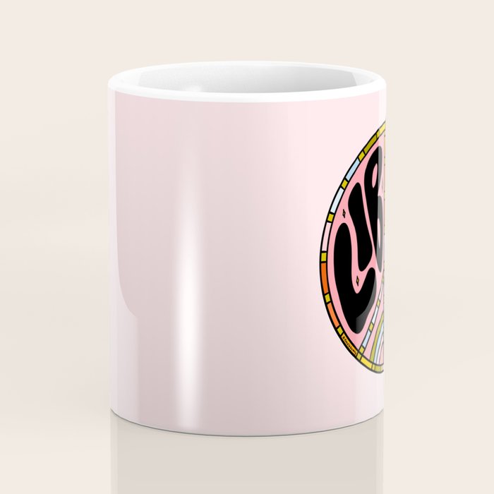 Libra Peace Sign Coffee Mug Gallery Image 4
