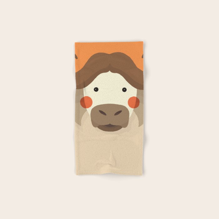 Cape Buffalo, Animal Portrait Bath Towel Gallery Image 1