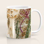 Little Morel Mushrooms in Warm Brown Coffee Mug Gallery Image 1