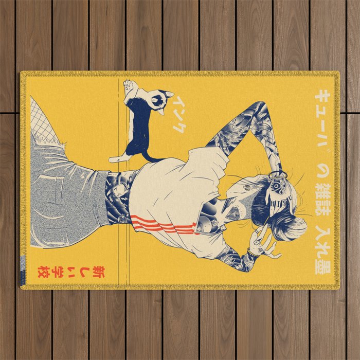 La Tinta! Outdoor Rug Gallery Image 1