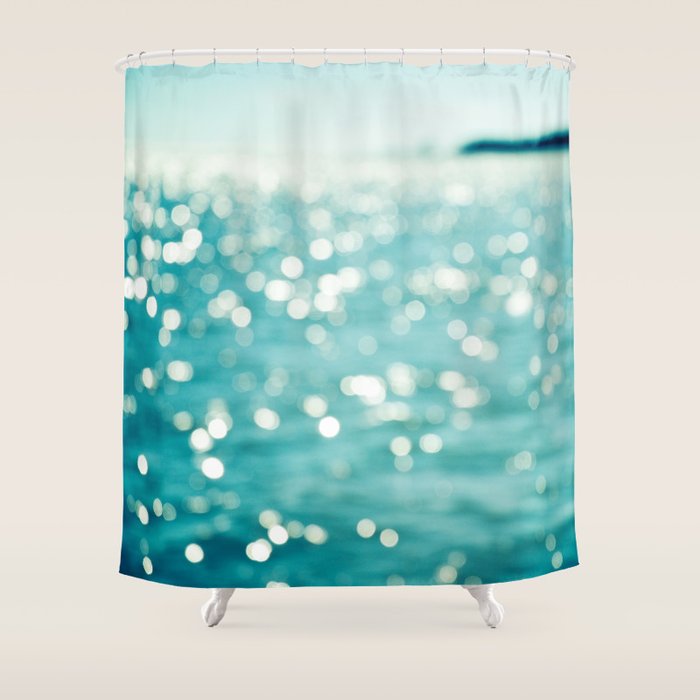 Sea Sparkle Shower Curtain Gallery Image 1