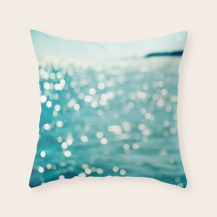 Sea Sparkle Throw Pillow Gallery Image 6