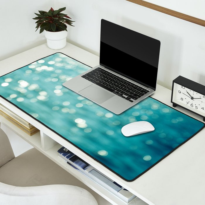 Sea Sparkle Desk Mat Gallery Image 2