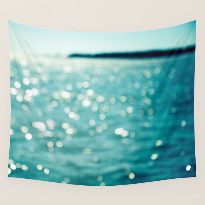 Sea Sparkle Wall Tapestry Gallery Image 1