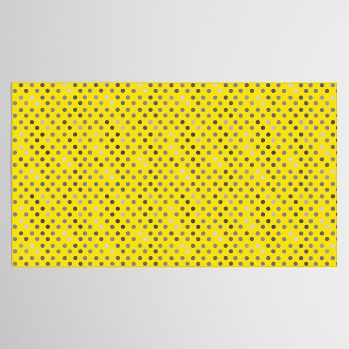 Polka Proton Yellow Tablecloth Gallery Image 2