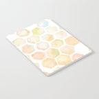 Bee and honeycomb watercolor Notebook Gallery Image 2