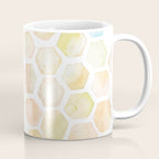 Bee and honeycomb watercolor Coffee Mug Gallery Image 1