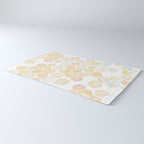 Bee and honeycomb watercolor Rug Gallery Image 3