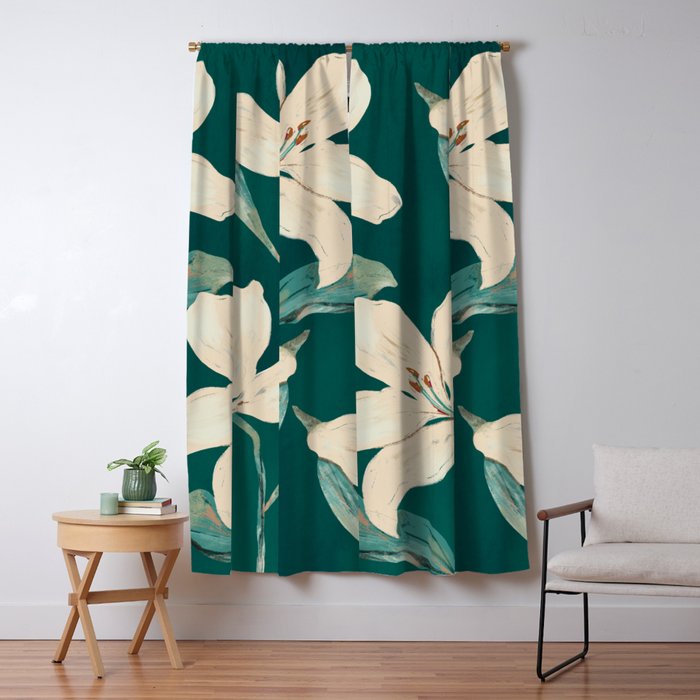 Spring Flowers 2 Window Curtain Gallery Image 5