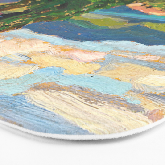 Canadian Landscape Franklin Carmichael Art Nouveau Post-Impressionism Bath Mat Gallery Image 3