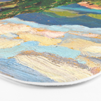 Canadian Landscape Franklin Carmichael Art Nouveau Post-Impressionism Bath Mat Gallery Image 3