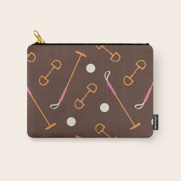 Polo Pattern Carry All Pouch Gallery Image 1