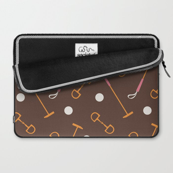 Polo Pattern Laptop Sleeve Gallery Image 2