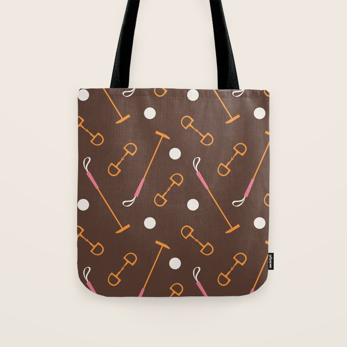 Polo Pattern Tote Bag Gallery Image 1
