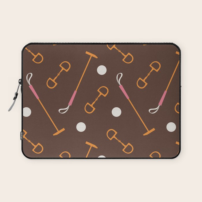 Polo Pattern Laptop Sleeve Gallery Image 1