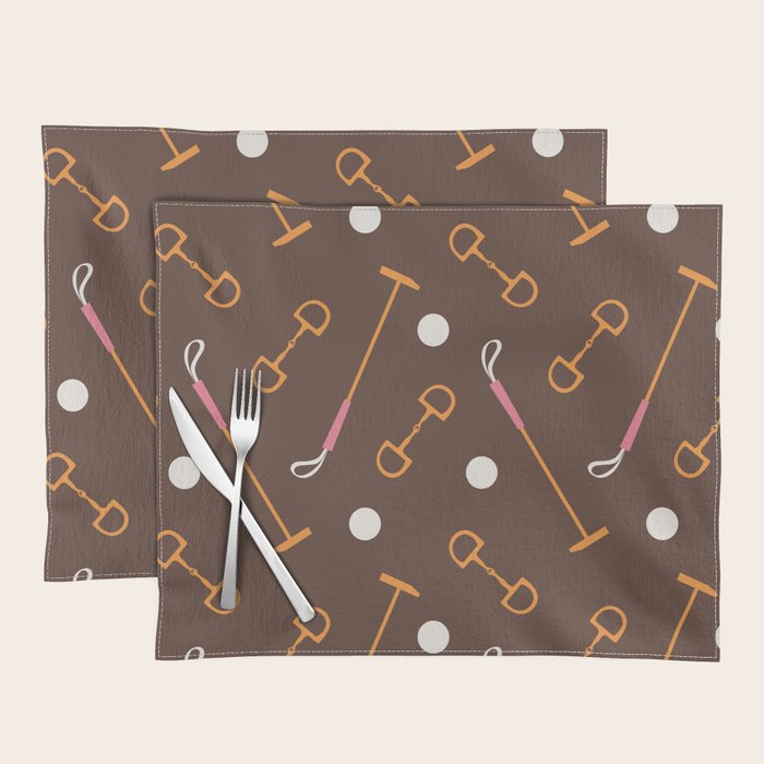 Polo Pattern Placemat Gallery Image 1
