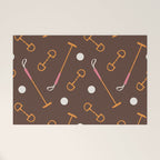 Polo Pattern Welcome Mat Gallery Image 1