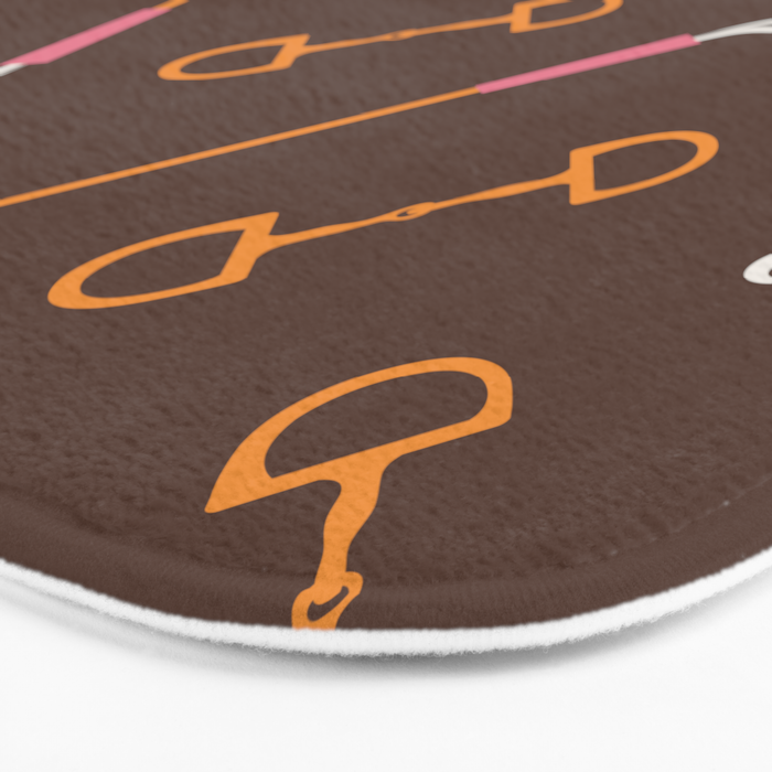 Polo Pattern Bath Mat Gallery Image 3