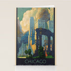 Vintage poster - Chicago Stationery Card Gallery Image 2