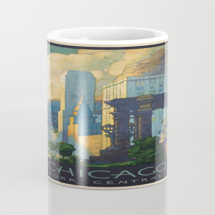 Vintage poster - Chicago Coffee Mug Gallery Image 4