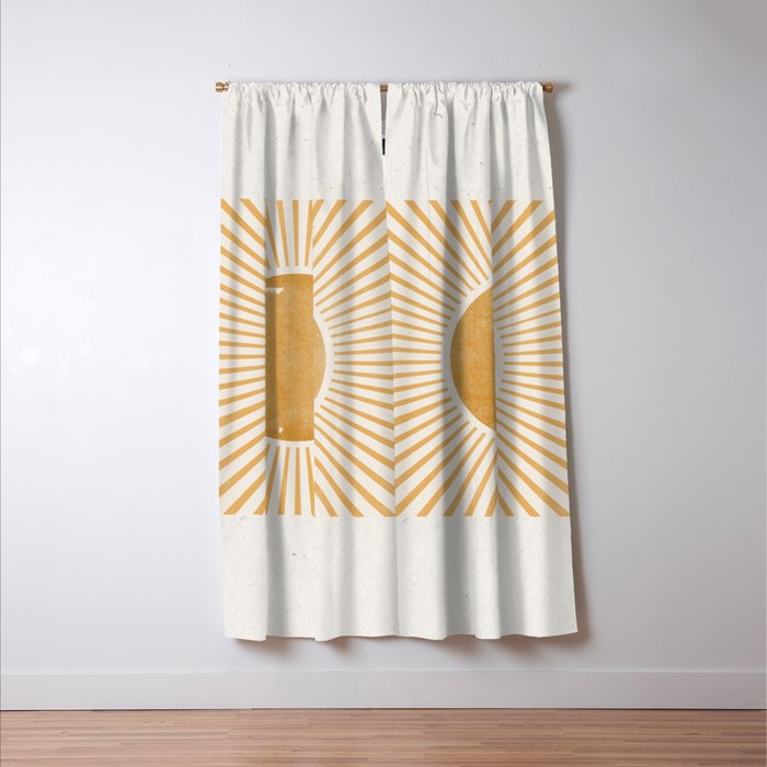 Sunshine No 1 Window Curtain Gallery Image 3