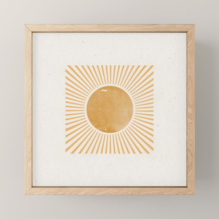 Sunshine No 1 Mini Art Print Gallery Image 1