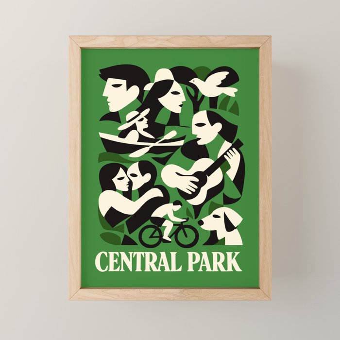 Artsy Central Park Mini Art Print