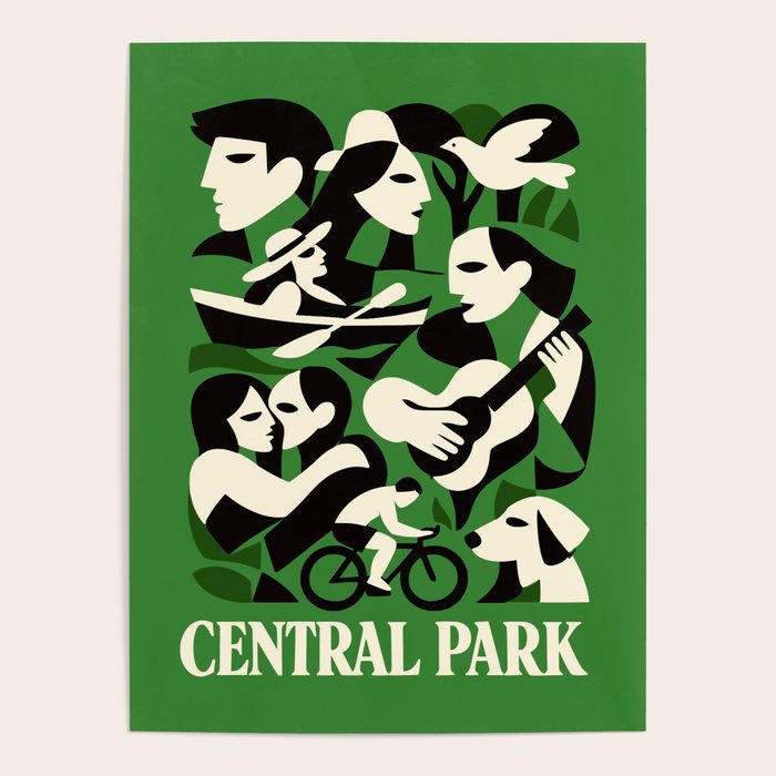 Artsy Central Park Poster Gallery Image 4